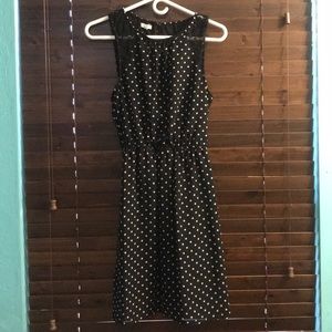 Black and white Polka dot dress